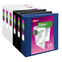 Avery 8-1/2 in. W X 11 in. L Slant D-Ring View Binder