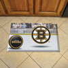 NHL - Boston Bruins Rubber Scraper Door Mat