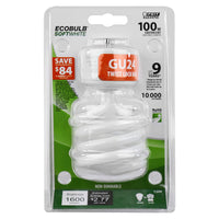 Feit EcoBulb 23 W 2.32 in. D X 4.3 in. L CFL Bulb Soft White Spiral 2700 K 1 pk