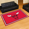 NBA - Chicago Bulls 5ft. x 8 ft. Plush Area Rug