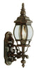 Bel Air Lighting Francisco Rustic Brown Switch Incandescent Wall Lantern