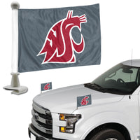 Washington State University Ambassador Car Flags - 2 Pack