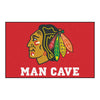 NHL - Chicago Blackhawks Man Cave Rug - 5ft. x 8 ft.