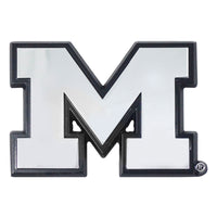 University of Michigan 3D Chromed Metal Emblem