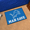 NFL - Detroit Lions Man Cave Rug - 19in. x 30in.