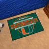 University of Miami Dynasty Rug - 19in. X 30in.