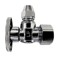 Keeney 5/8 in. FPT X 3/8 in. Flare Brass Shut-Off Valve