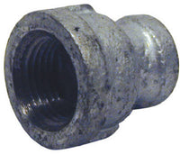 B & K 3/4 in. FPT  x 1/2 in. Dia. FPT Galvanized Malleable Iron Reducing Coupling