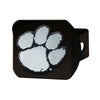 Clemson University Black Metal Hitch Cover