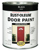 Rust-Oleum Stops Rust Satin Oil Base Door Paint Exterior and Interior 1 qt