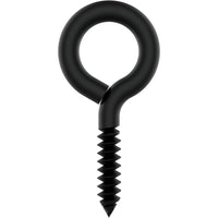 V2014 3/16" X 3" Lag Screw Eye - Black