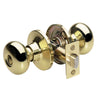 Master Lock Polished Brass Bed and Bath Knob Right or Left Handed