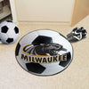 University of Wisconsin-Milwaukee Soccer Ball Rug - 27in. Diameter