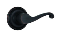 Brinks Push Pull Rotate Glenshaw Oil Rubbed Bronze Passage Lever 1.75 in.