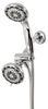 Waxman Consumer Group 8364021 Chrome Serene Premium Dual 6-Spray Fixed & Handheld Shower Heads