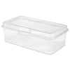 Sterilite 4.5 in. H x 7.625 in. W x 13.125 in. D Stackable Organizer Bin (Pack of 6)