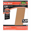 Gator 11 in. L X 9 in. W 120 Grit Aluminum Oxide Sanding Sheet (Pack of 25)