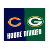 NFL House Divided - Bears / Packers House Divided Rug