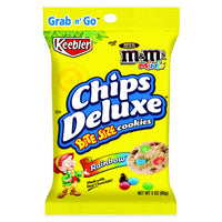 Keebler Chocolate Chip and M&M Cookies 3 oz Bagged (Pack of 6)