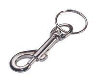 Hillman Metal Silver Clips/Sanp Hooks Key Chain