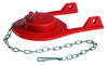 Korky Longest Lasting Red Rubber Float Flapper for Kohler Toilet Repair