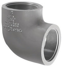 Charlotte Pipe Schedule 80 1-1/4 in. FPT X 1-1/4 in. D FPT PVC 90 Degree Elbow 1 pk