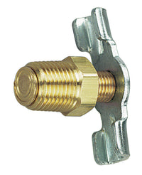 Tru-Flate Steel Drain Cock 1/4 in. Male NPT 1 pc.