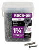 Rock-On No. 9 X 1-1/4 in. L Star Round Head Cement Board Screws 750 pk