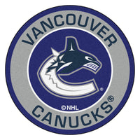 NHL - Vancouver Canucks Roundel Rug - 27in. Diameter