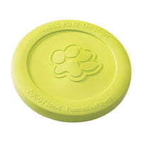 West Paw Zogoflex Green Zisc Disc Synthetic Rubber Frisbee Medium