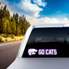 Kansas State University 2 Piece Decal Sticker Set