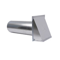 Dundas Jafine 3 in. D Silver Aluminum Wall Exhaust Hood