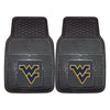 West Virginia University Heavy Duty Car Mat Set - 2 Pieces