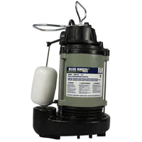 Wayne Blue Angel 1/2 HP 5220 GPH Cast Iron Vertical Float Switch AC Submersible Sump Pump