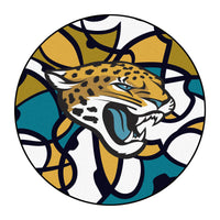 NFL - Jacksonville Jaguars XFIT Roundel Rug - 27in. Diameter