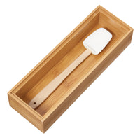 iDesign Formbu 2 in. H X 3 in. W X 9 in. D Bamboo Drawer Organizer