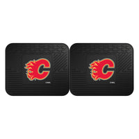 NHL - Calgary Flames Back Seat Car Mats - 2 Piece Set