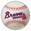 MLB - Atlanta Braves Tomahawk Baseball Rug - 27in. Diameter