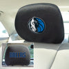 NBA - Dallas Mavericks Embroidered Head Rest Cover Set - 2 Pieces