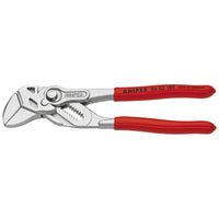 Knipex 7-1/4 in. Chrome Vanadium Steel Smooth Jaw Pliers Wrench Red 1 pk