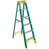 Werner 6 ft. H Fiberglass Step Ladder Type II 225 lb. capacity