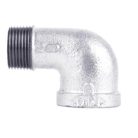 Bk Products 1/8 In. Fpt  X 1/8 In. Dia. Mpt Galvanized Malleable Iron Street Elbow