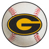 Grambling State University Baseball Rug - 27in. Diameter