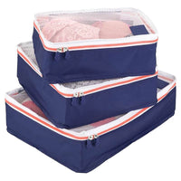 iDesign Aspen Navy Blue Packing Cubes