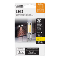 Feit T4 GY8.6 LED Bulb Warm White 20 Watt Equivalence 1 pk