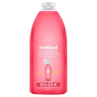 Method Pink Grapefruit Scent All Purpose Cleaner Refill Liquid 68 oz. (Pack of 6)