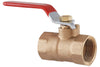 LDR 1 in. Brass FIP Ball Valve Standard Port