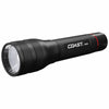 Coast Black Aluminum Alkaline Battery LED Flashlight with High/Low Switch 1400 lm, 10.87 L in.