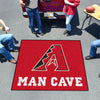 MLB - Arizona Diamondbacks Man Cave Rug - 5ft. x 6ft.