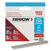 Arrow Fastener T50 3/8 in. W x 1/4 in. L 18 Ga. Flat Crown Heavy Duty Staples 1000 pk (Pack of 5)